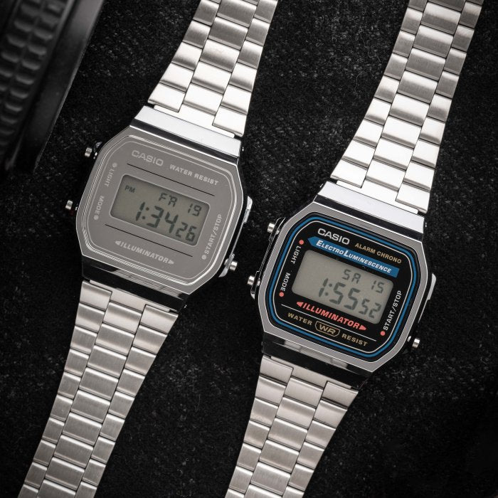 Casio Vintage Mod, Iconic - Classic Silver