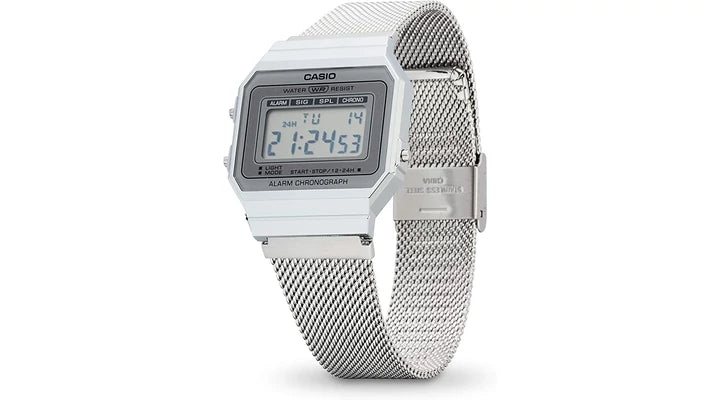 Casio Vint. Mod. Iconic Slim Design - Sil…