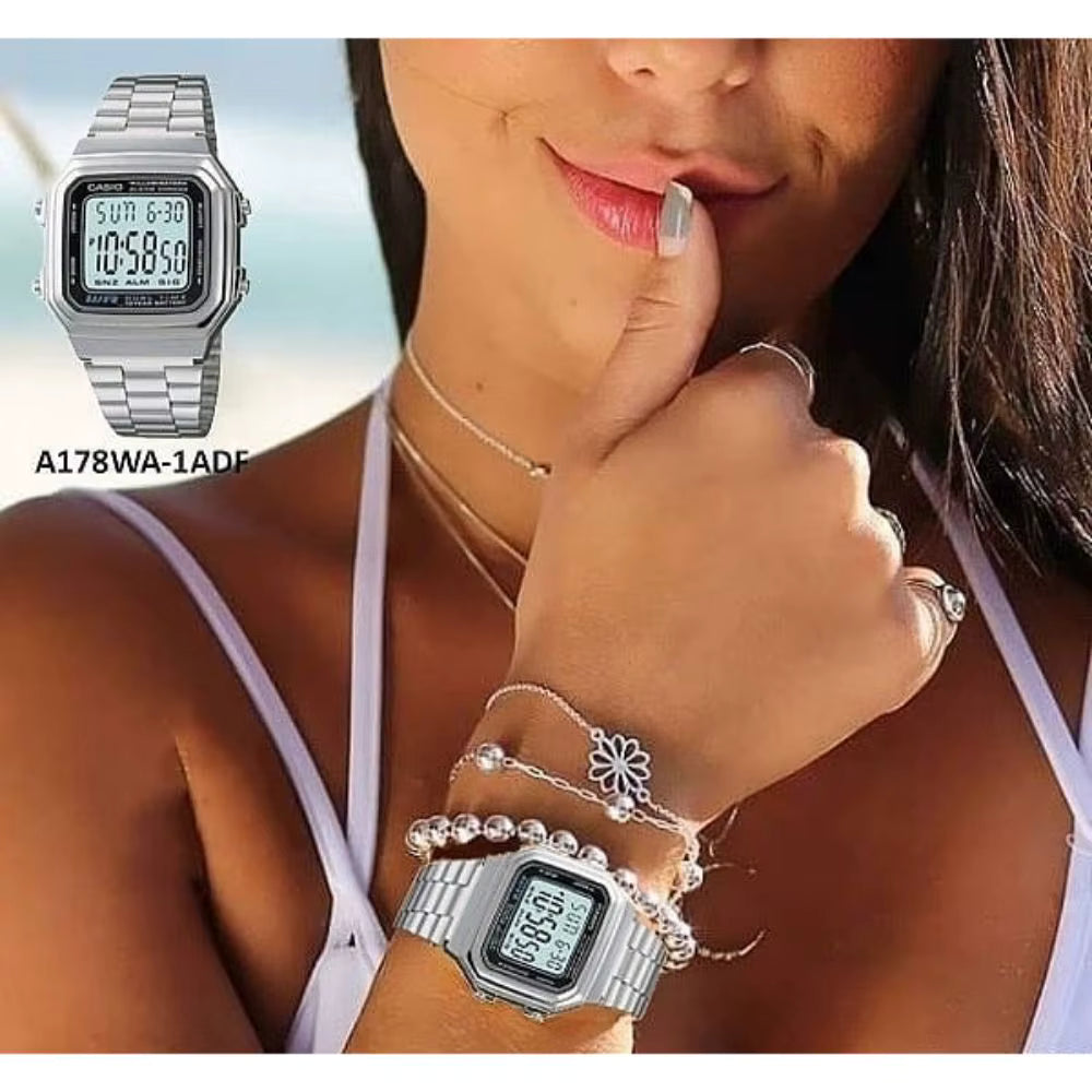 Casio Vint. Mod. Illuminator 10 Year Batt…