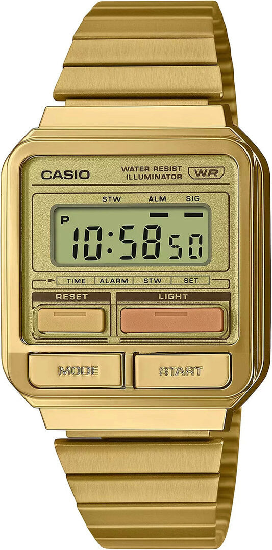 Casio Vintage Mod. Edgy Gold