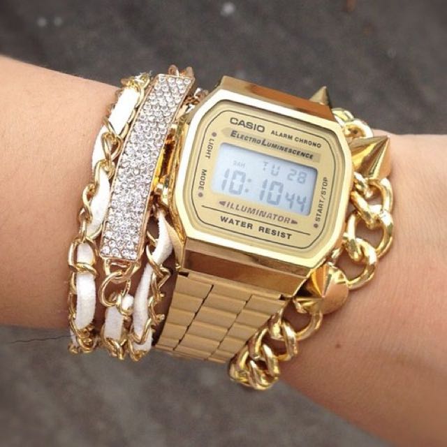 Casio Vint. Mod. A168Wg-9E **Pack 10 Pcs**