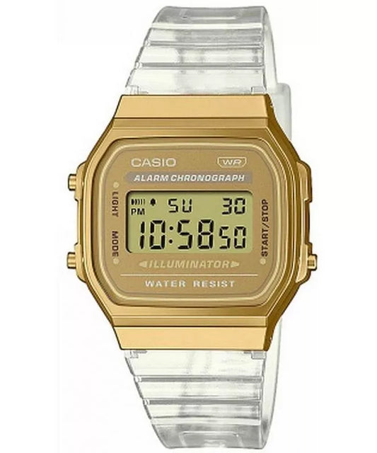 Casio Vintage Mod. Iconic Gold Jelly