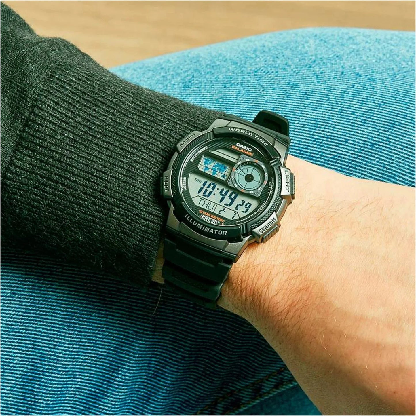 Casio Sport Mod. Diver - Army Green