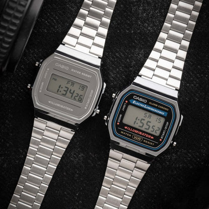 Casio Vintage Mod, Iconic - Classic Silver