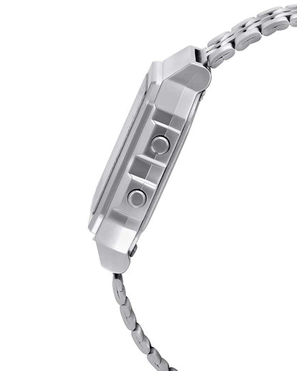 Casio Vint. Mod. World Time - Silver & Bl…