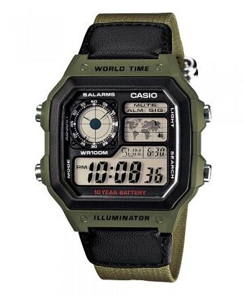 Casio Sport Mod. Diver - Kakhi Green