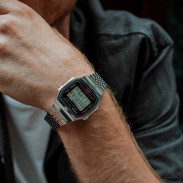 Casio Vint. Mod. Silver -Bluetoothâ® Smar…
