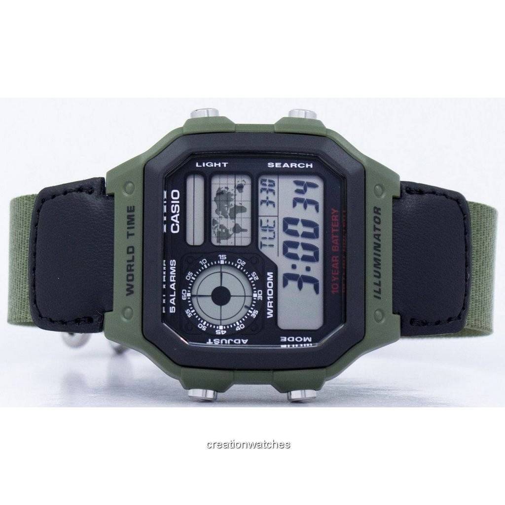 Casio Sport Mod. Diver - Kakhi Green