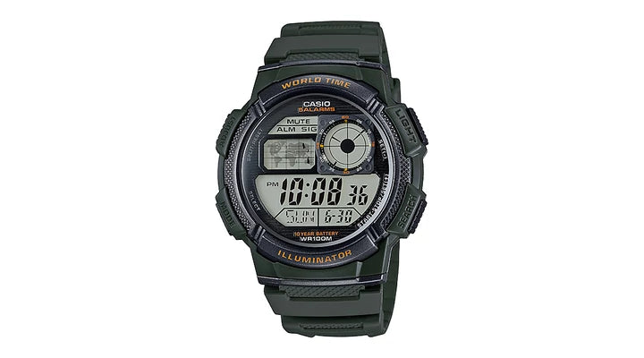 Casio Sport Mod. Diver - Army Green