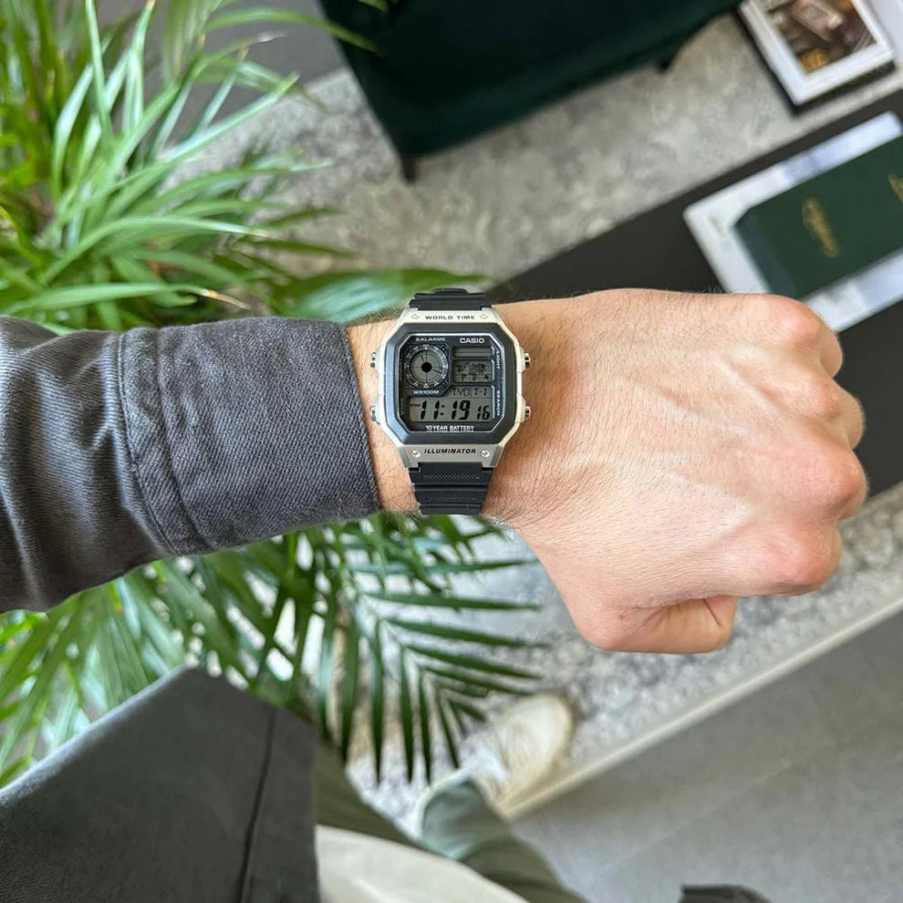 Casio Sport Mod. Diver - Black Silver