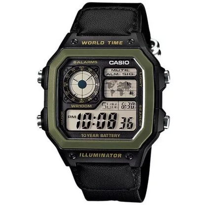 Casio Sport Mod. Illuminator - Black Green