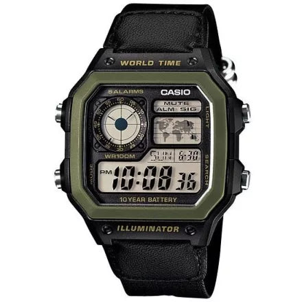 Casio Sport Mod. Illuminator - Black Green