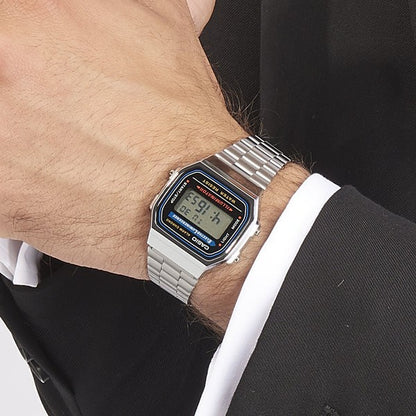 Casio Vintage Mod. Iconic - Classic Silver