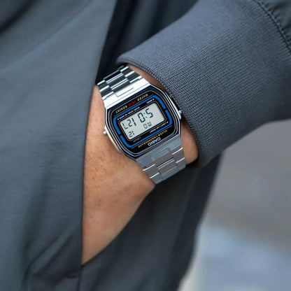 Casio Vintage Mod. Iconic - Classic Silver