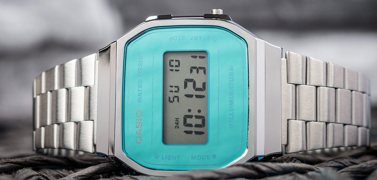 Casio Vintage Mod. Iconic - Aqua Green
