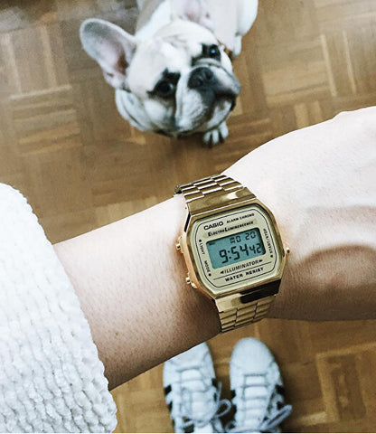 Casio Vintage Mod. Iconic All Gold