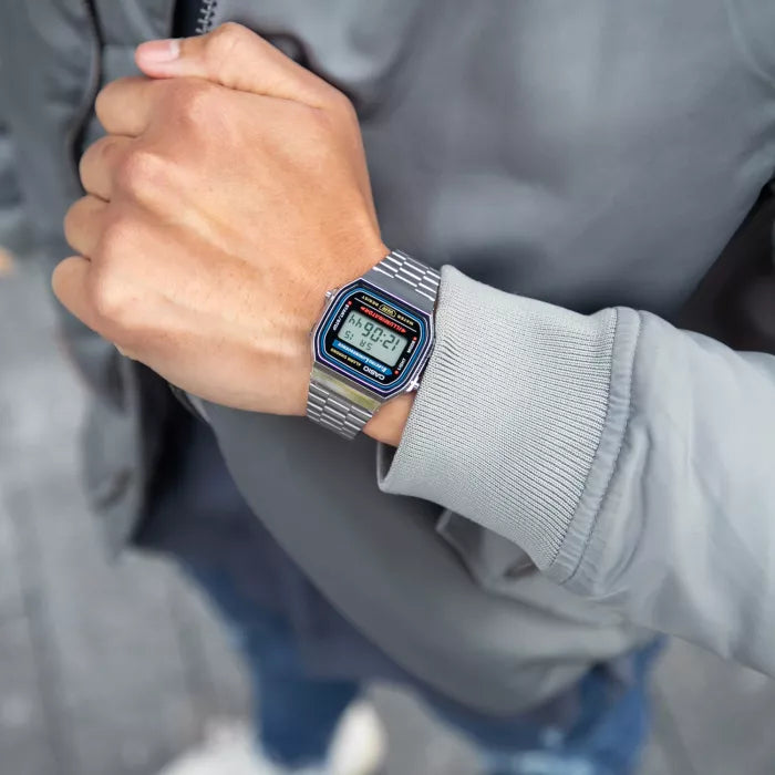 Casio Vintage Mod, Iconic - Classic Silver