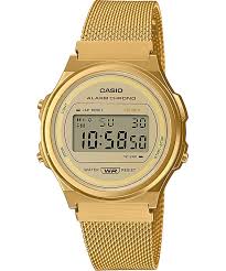 Casio Vintage Mod. Round - Gold Mesh