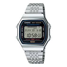 Casio Vint. Mod. Silver -Bluetoothâ® Smar…