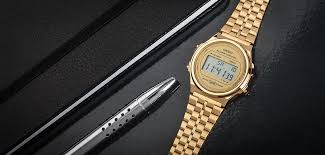 Casio Vintage Mod. Round - Gold