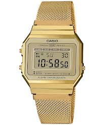 Casio Vint. Mod. Iconic Slim Design - Gol…
