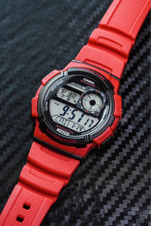 Casio Sport Mod. Diver - Red