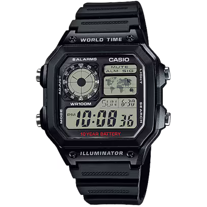 Casio Sport Mod. Diver - Black Steel