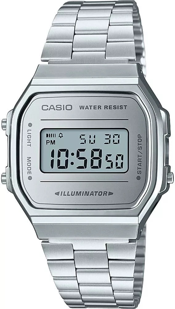 Casio Vintage Mod. Iconic - All Silver