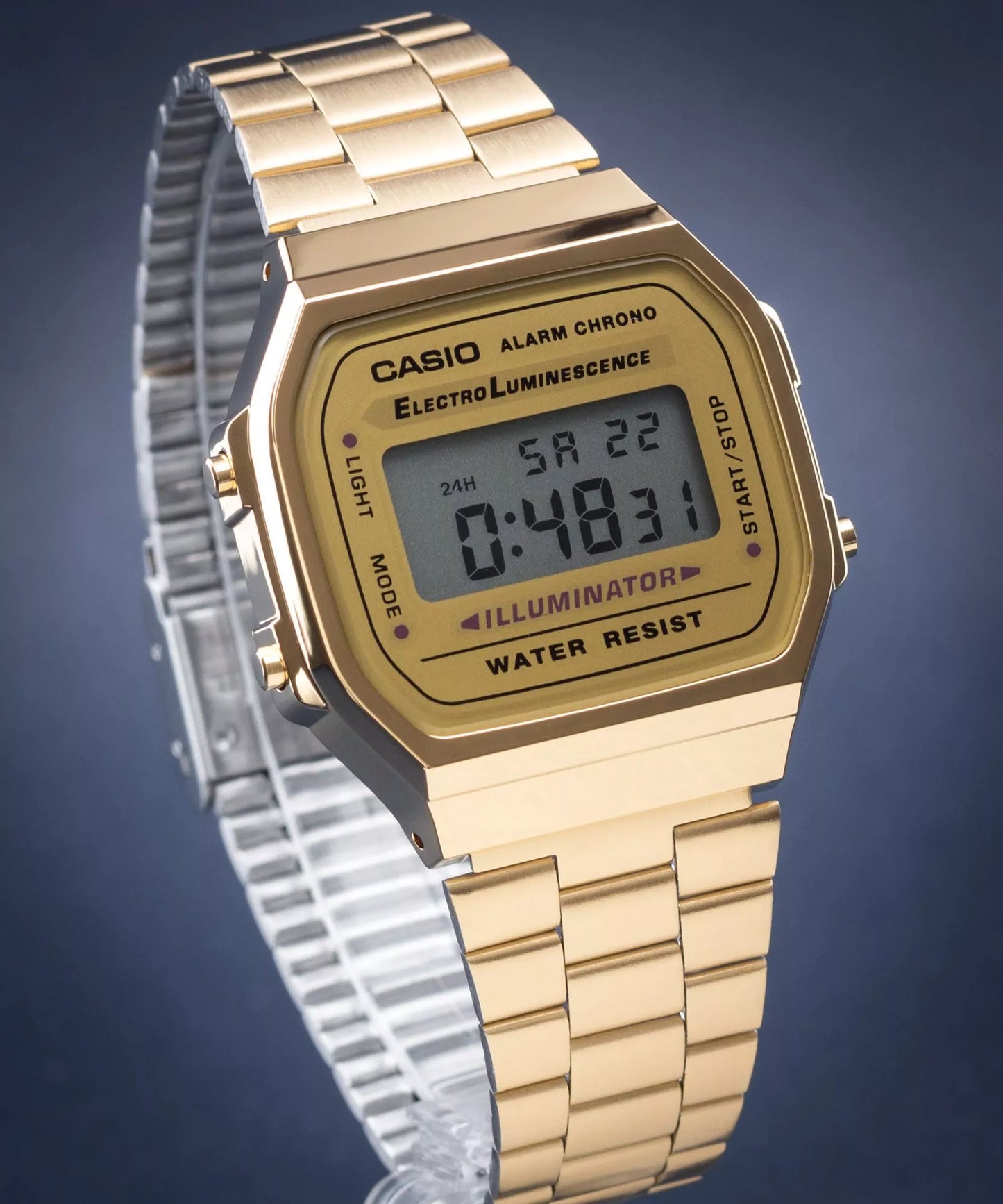 Casio Vint. Mod. A168Wg-9E **Pack 10 Pcs**