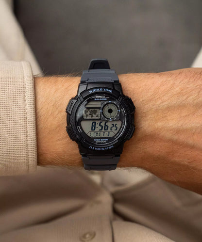 Casio Sport Mod. Diver - World Time Illum…